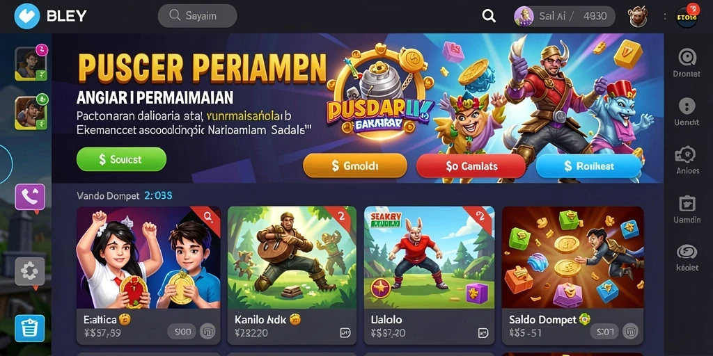 Tampilan antarmuka yang menarik dan mudah dinavigasi.