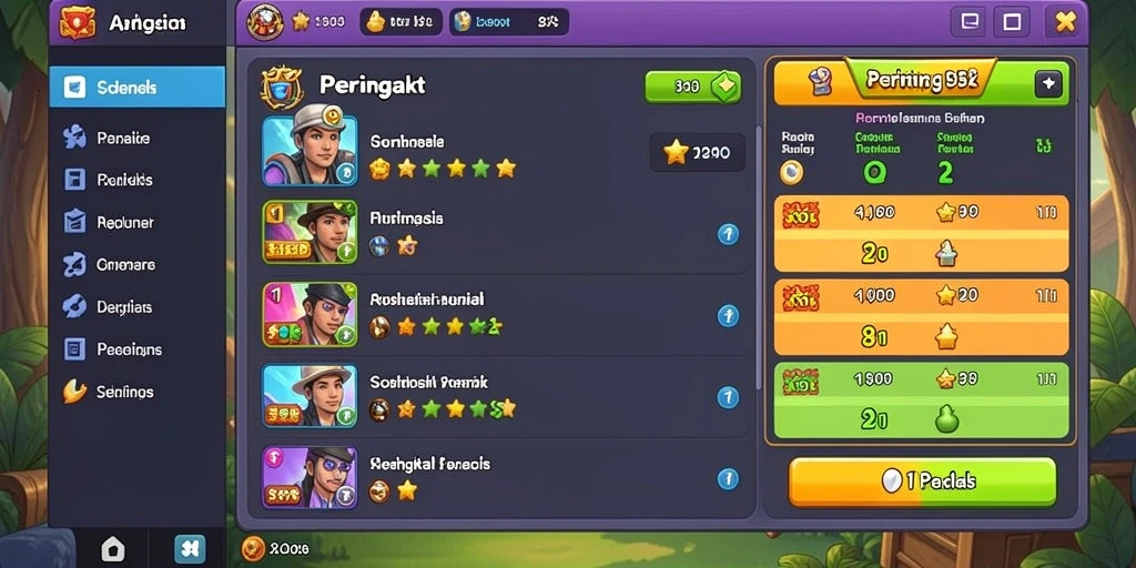 Tampilan antarmuka yang menarik dan mudah digunakan.