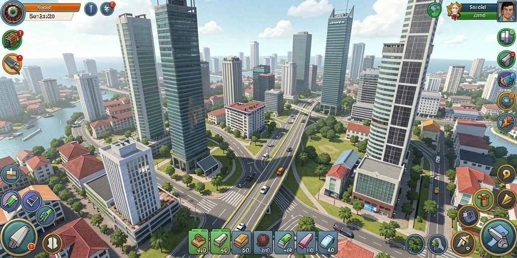 Tampilan antarmuka yang menarik dan modern.
