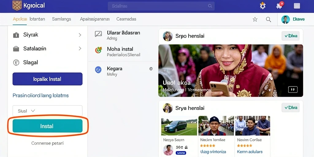 Tampilan antarmuka KANGTOTO yang menarik.
