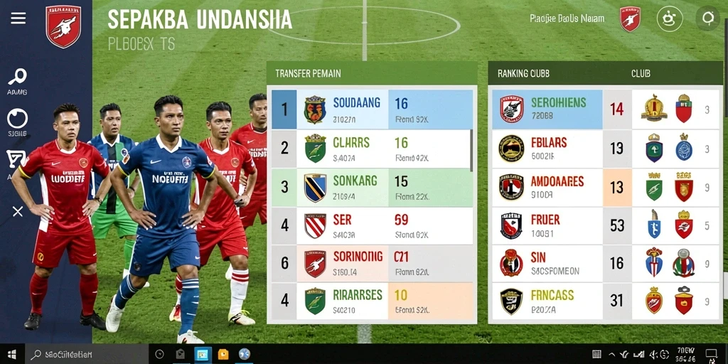 Tampilan utama yang memikat dan user-friendly.