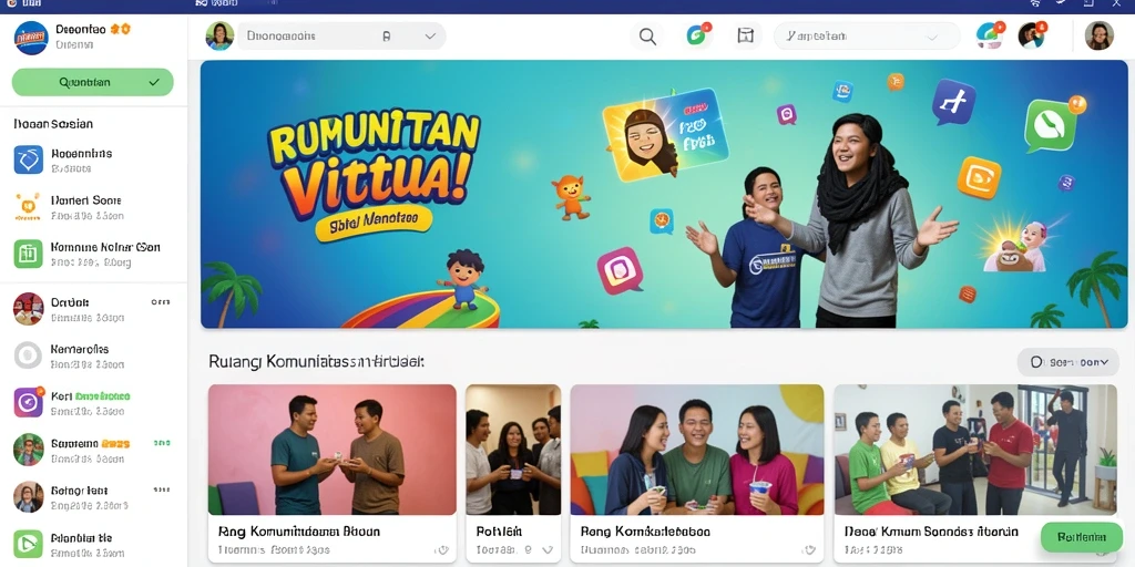 Tampilan grafis yang menakjubkan dalam permainan.