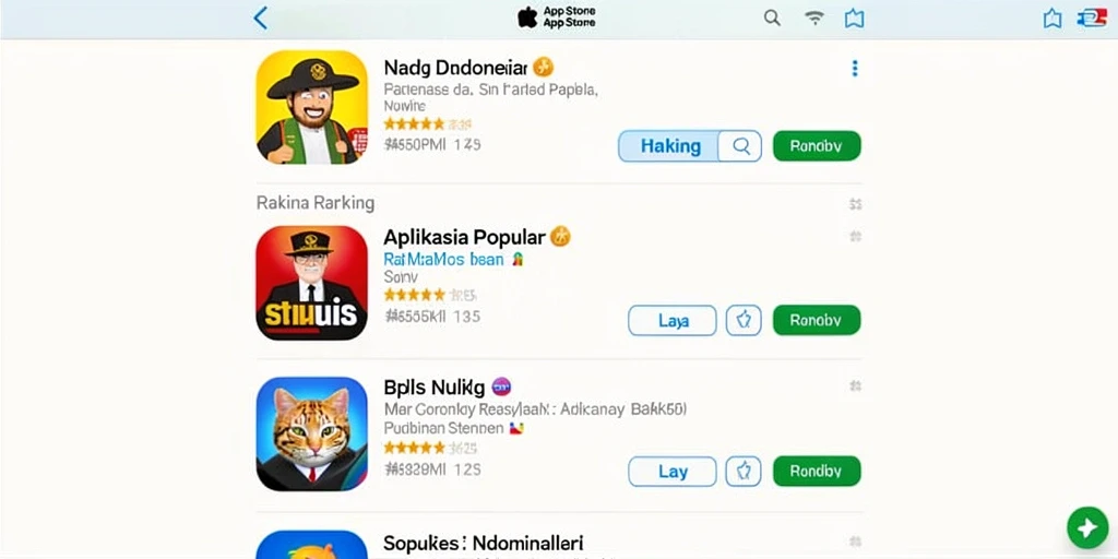 Screenshot menampilkan antarmuka permainan yang menarik.