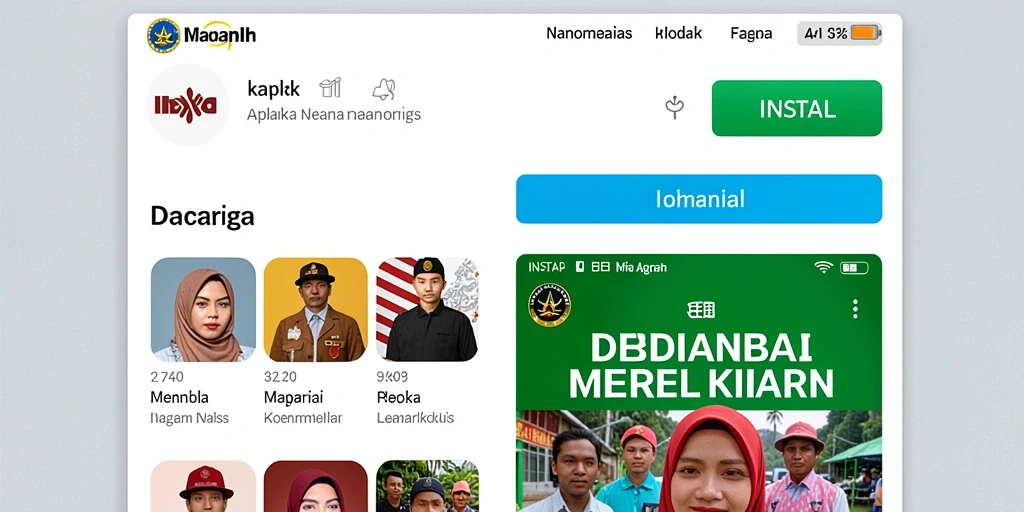 Tampilan antarmuka yang menarik dan mudah digunakan.