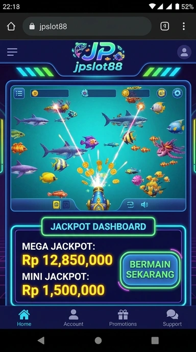 Galeri pratinjau visual jpslot88 build APK resmi terbaru